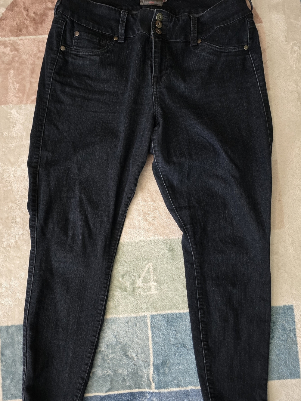 Torrid Super Stretch High Rise Dark Indigo Skinny Jeans